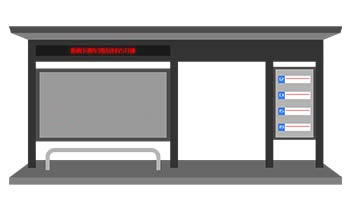 公交站牌广告